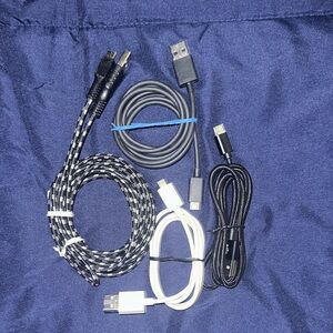 FINAL CHANCE USB Type-C to USB-A charging cord bundle